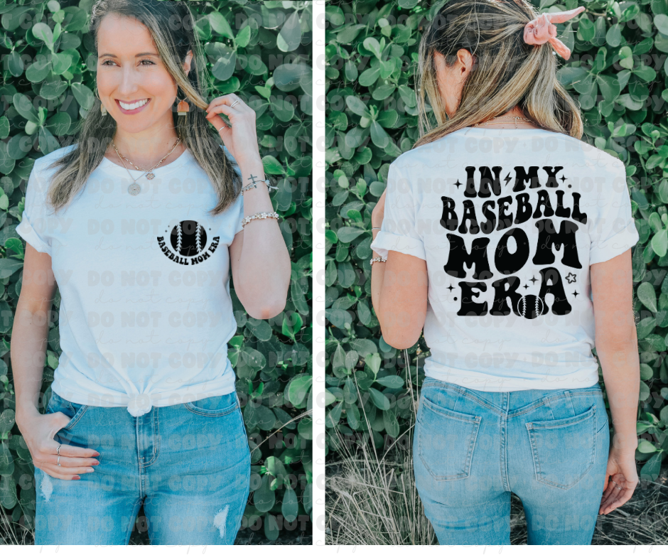 Baseball Mom DTF TRANSFER 2540 – Elena Maria Designs