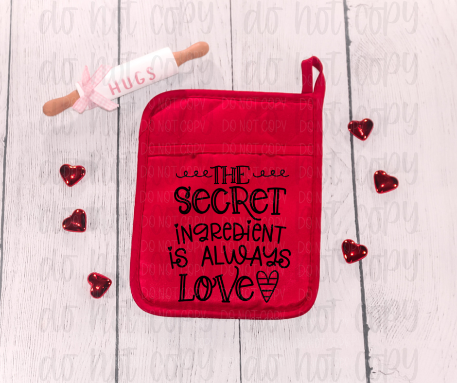 Recipe for love pot holder size *DREAM TRANSFER* DTF – It's