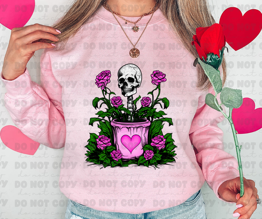 3090 Skull Pink Plant *DREAM TRANSFER* DTF