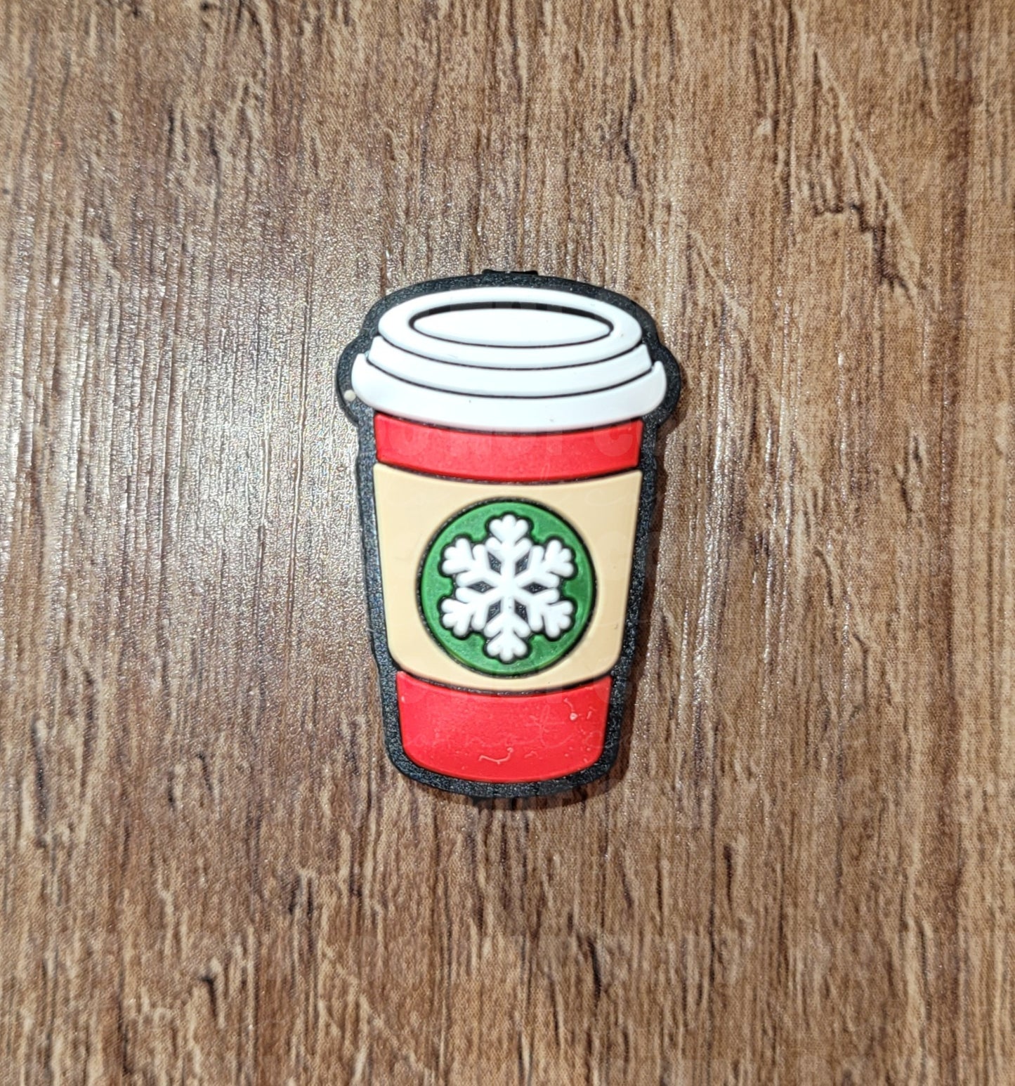 070FB Christmas coffee cup Bead