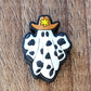 085FB Cow western ghost Focal Bead