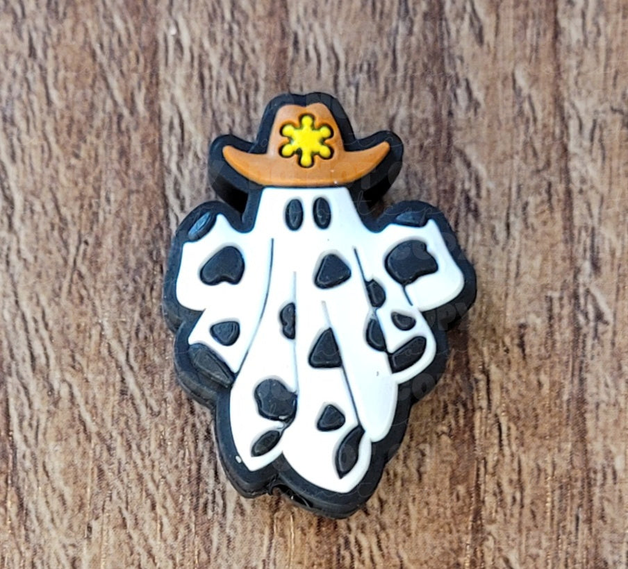 085FB Cow western ghost Focal Bead