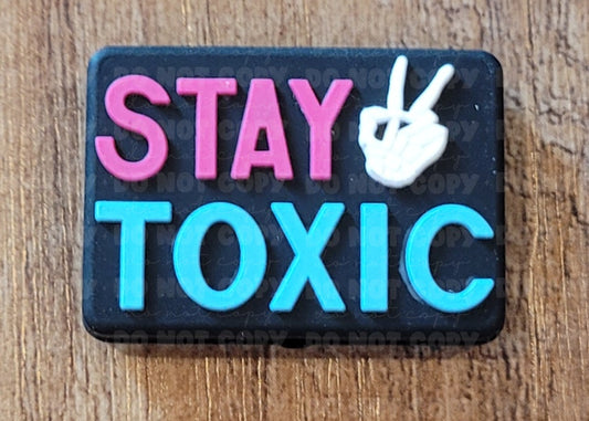 123FB Stay toxic Focal Bead