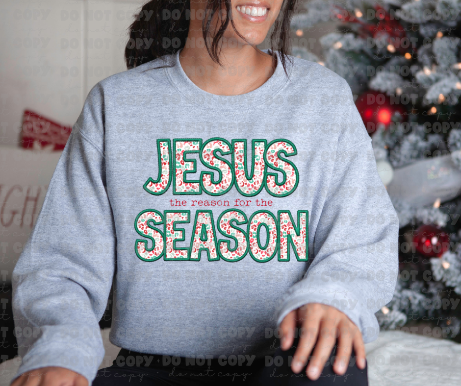 2834 Jesus is the reason for the season *DREAM TRANSFER* DTF