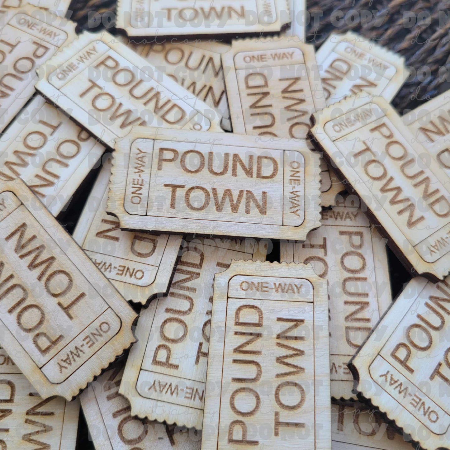 One way ticket to pound town