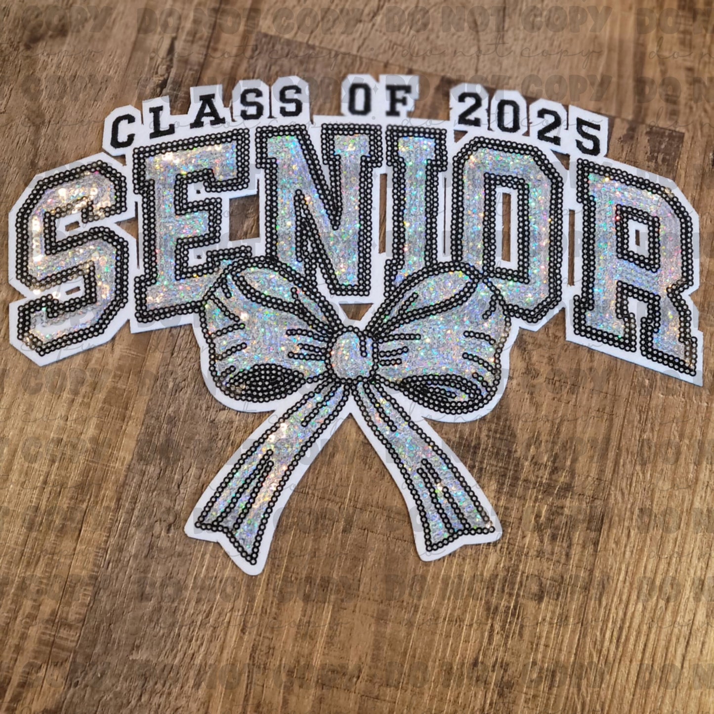 Class of 2025 Senior sequin Patch