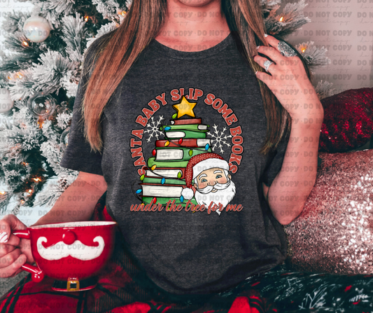 3009 Santa Baby Slip some books *DREAM TRANSFER* DTF