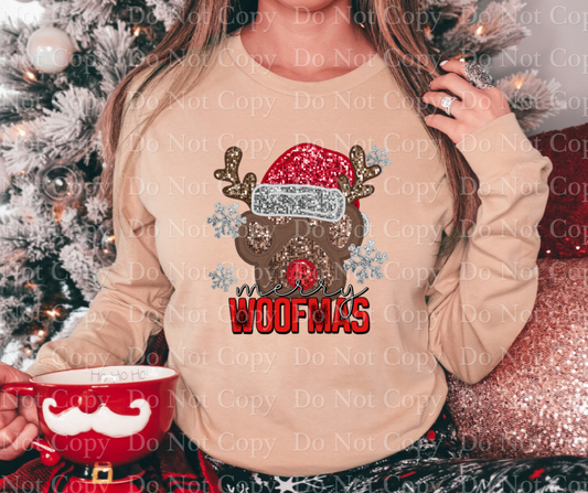 2767 Faux Embroidery Woofmas *DREAM TRANSFER* DTF