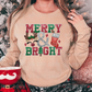 2903 Faux Glitter Merry & Bright *DREAM TRANSFER* DTF