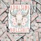 DC 1296 Adulting is some bullshit - die cut sticker