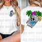 Endless summer skeleton set front pocket and back *DREAM TRANSFER* DTF