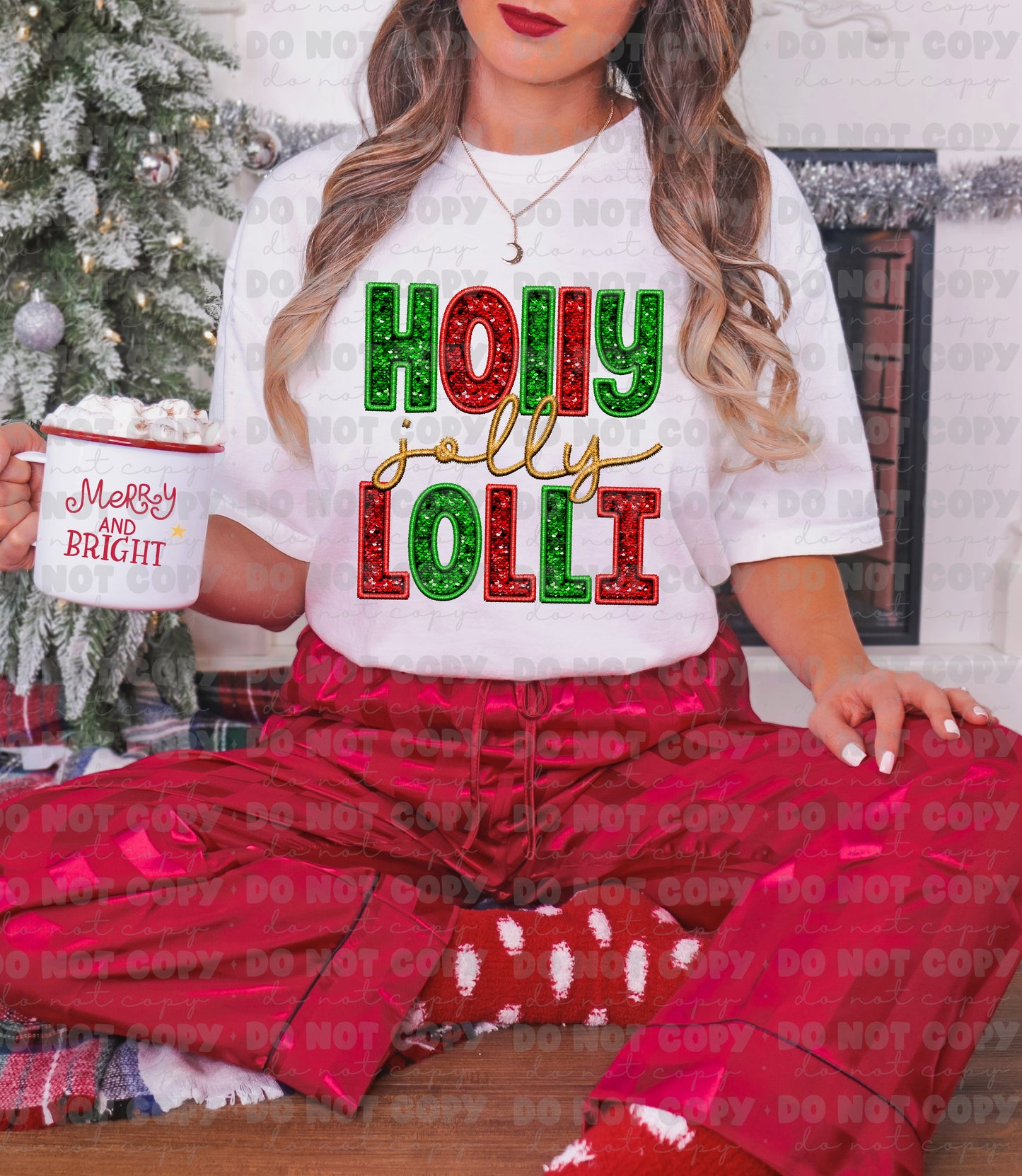 2942 Holly Jolly Lolli *DREAM TRANSFER* DTF