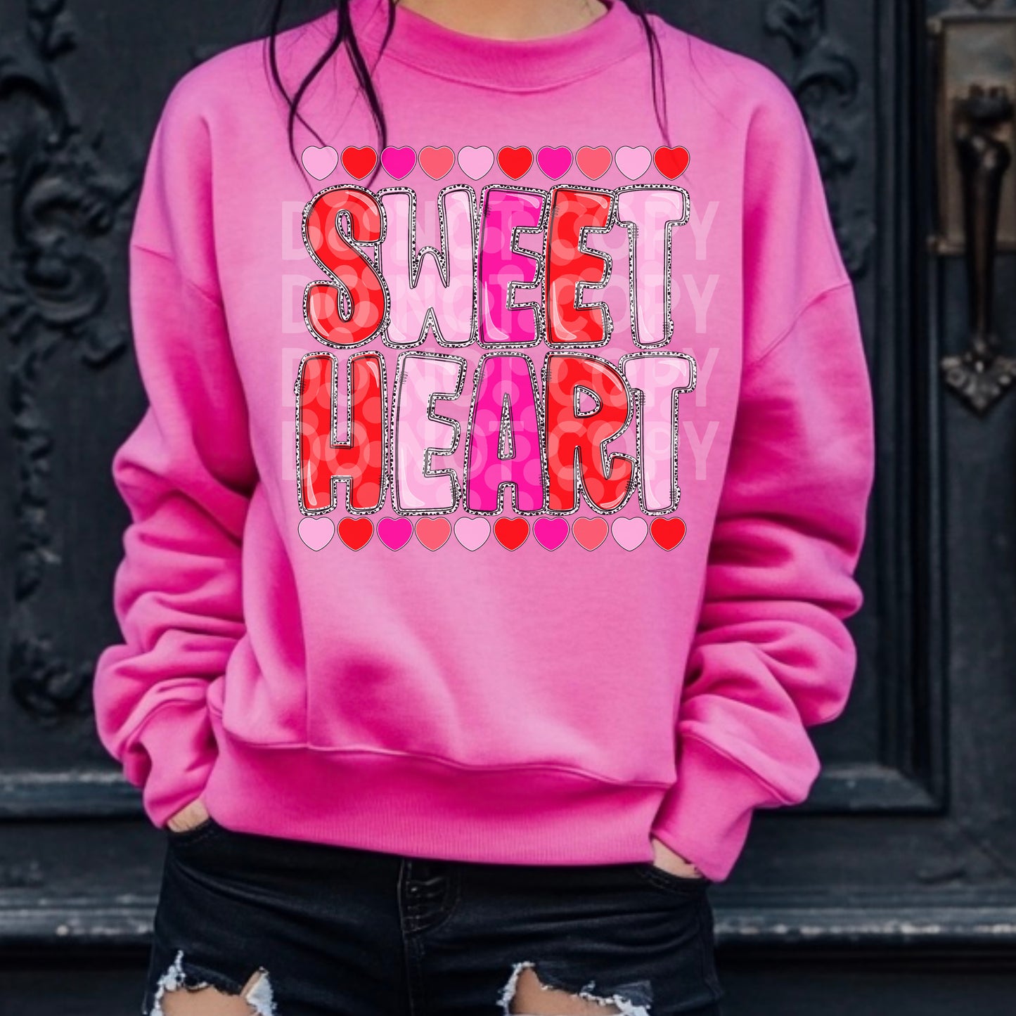 4900 -Sweat heart Valentine's Day *DTF