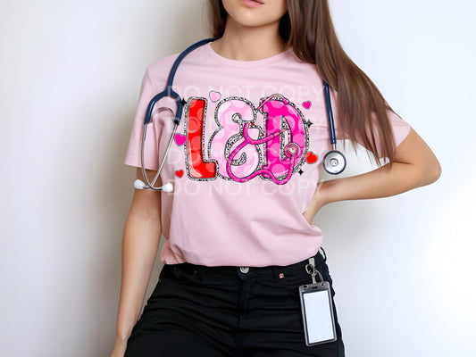 4898 - L&D Labor and Delivery Valentine's Day *DTF