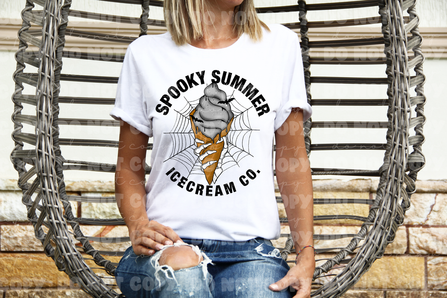 Spooky summer ice cream co *DREAM TRANSFER* DTF