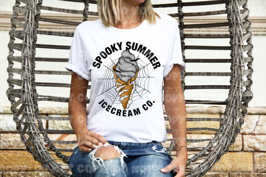 Spooky summer ice cream co *DREAM TRANSFER* DTF