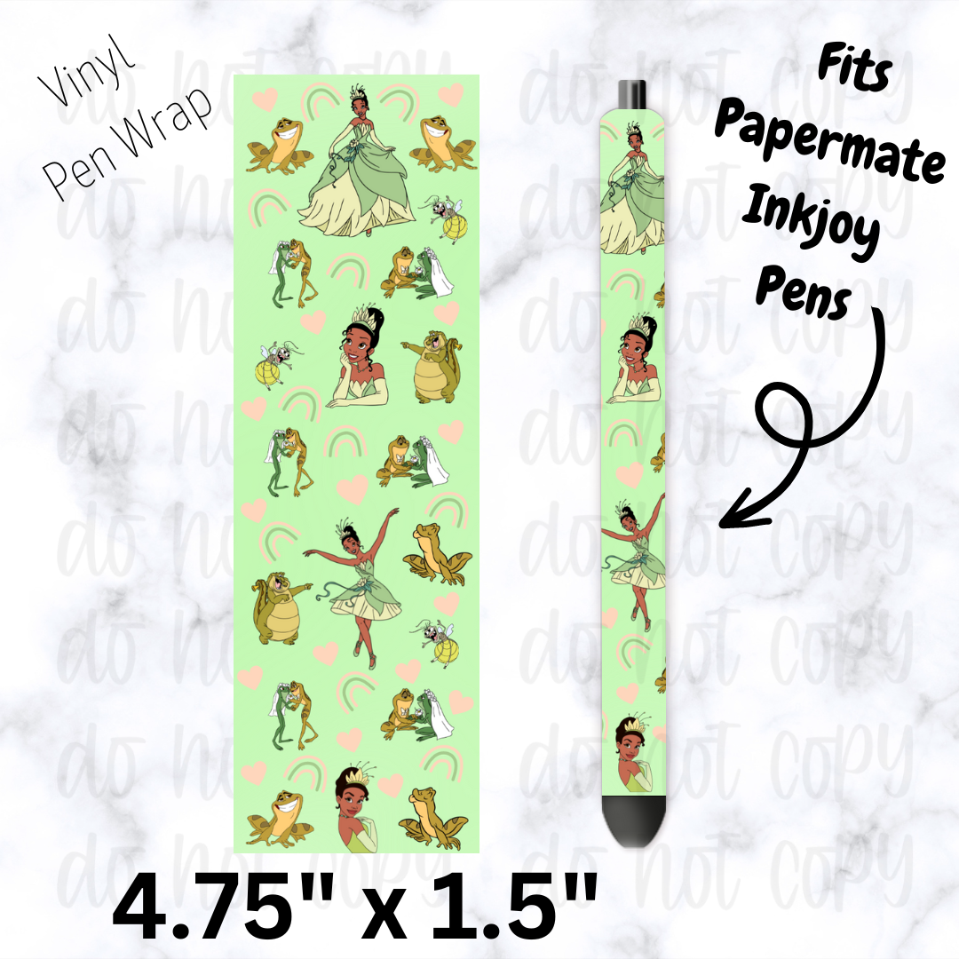 Princess and the frog Pen Wrap