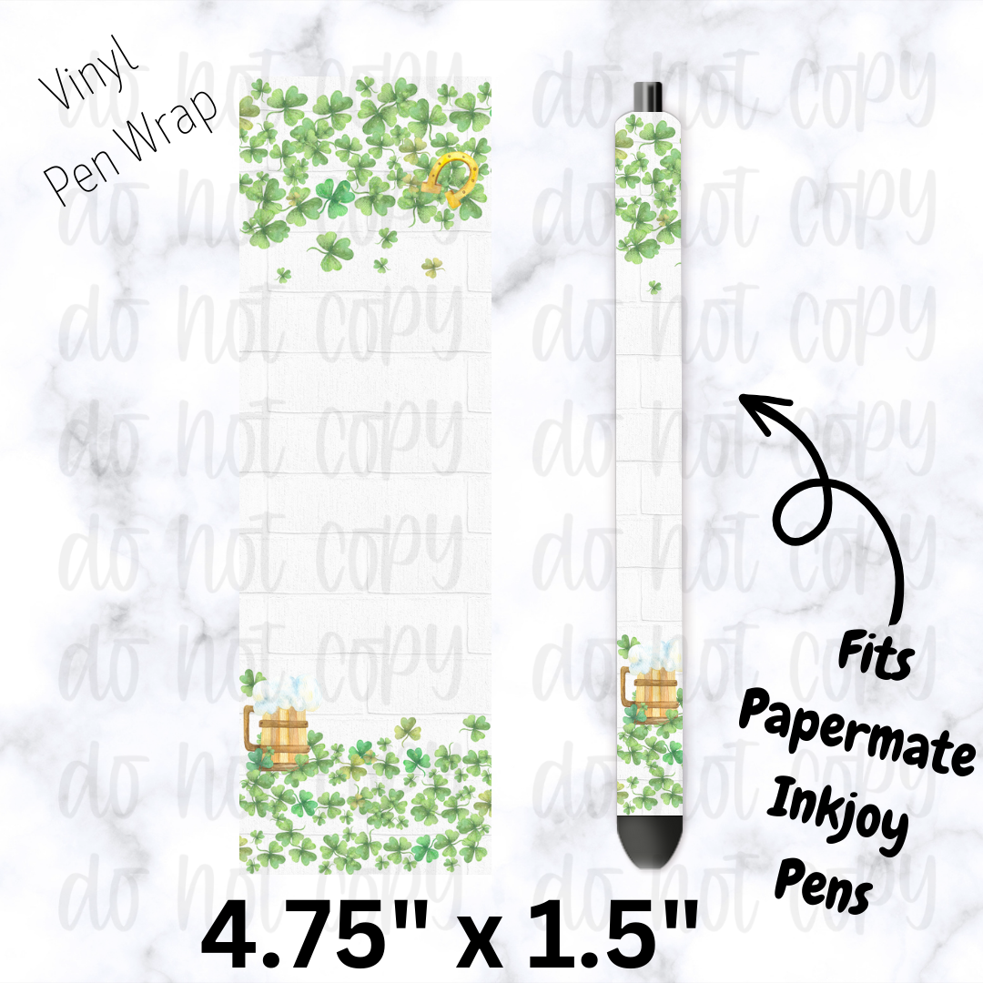 pw279 Shamrock Pen Wrap