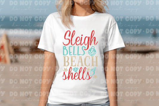 Sleigh bells and beach shells *DREAM TRANSFER* DTF