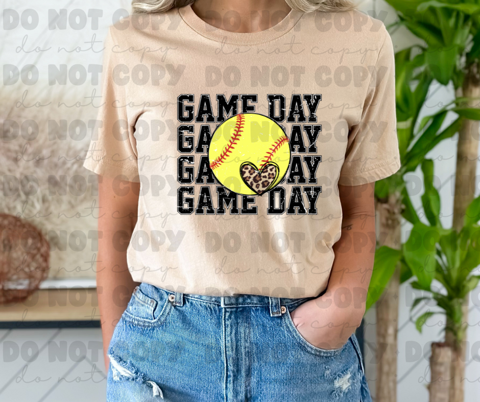 4065 Game Day softball *DREAM TRANSFER* DTF