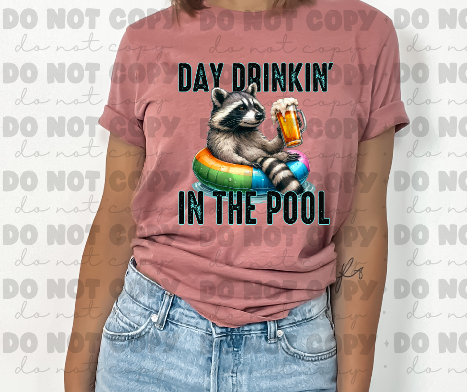 4093 Day drinkin' in the pool *DREAM TRANSFER* DTF