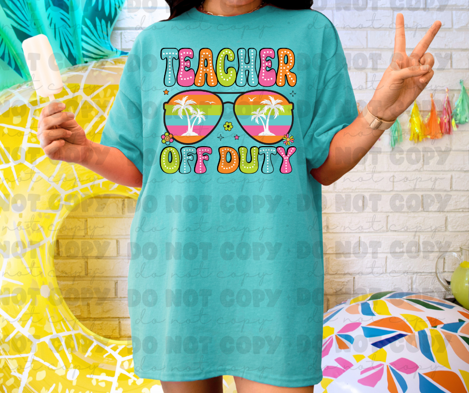 3915 Teacher Off Duty  DREAM TRANSFER* DTF