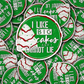 DC 1231 I like big cakes Die cut sticker