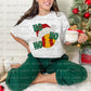 2939 Ho Ho Ho Christmas softball *DREAM TRANSFER* DTF