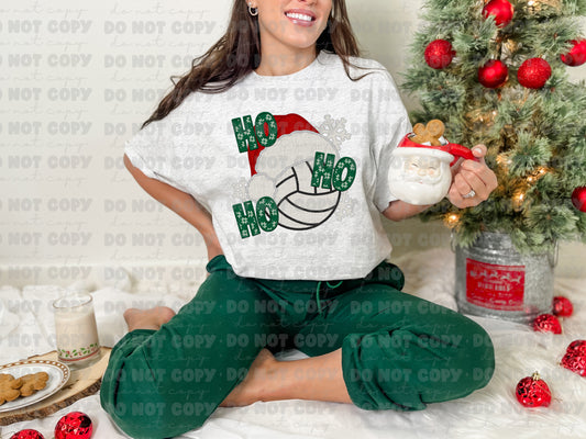 2940 Ho Ho Ho Christmas volleyball *DREAM TRANSFER* DTF