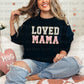 3182 Loved Mama Faux Embroidery *DREAM TRANSFER* DTF