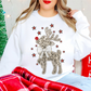 4820 Faux sequin reindeer *DREAM TRANSFER* DTF