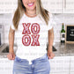 3192 XOXO Faux Glitter  *DREAM TRANSFER* DTF