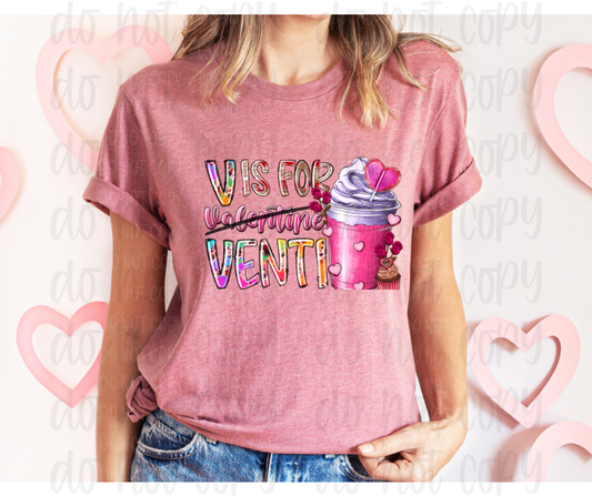 V is for Venti *DREAM TRANSFER* DTF