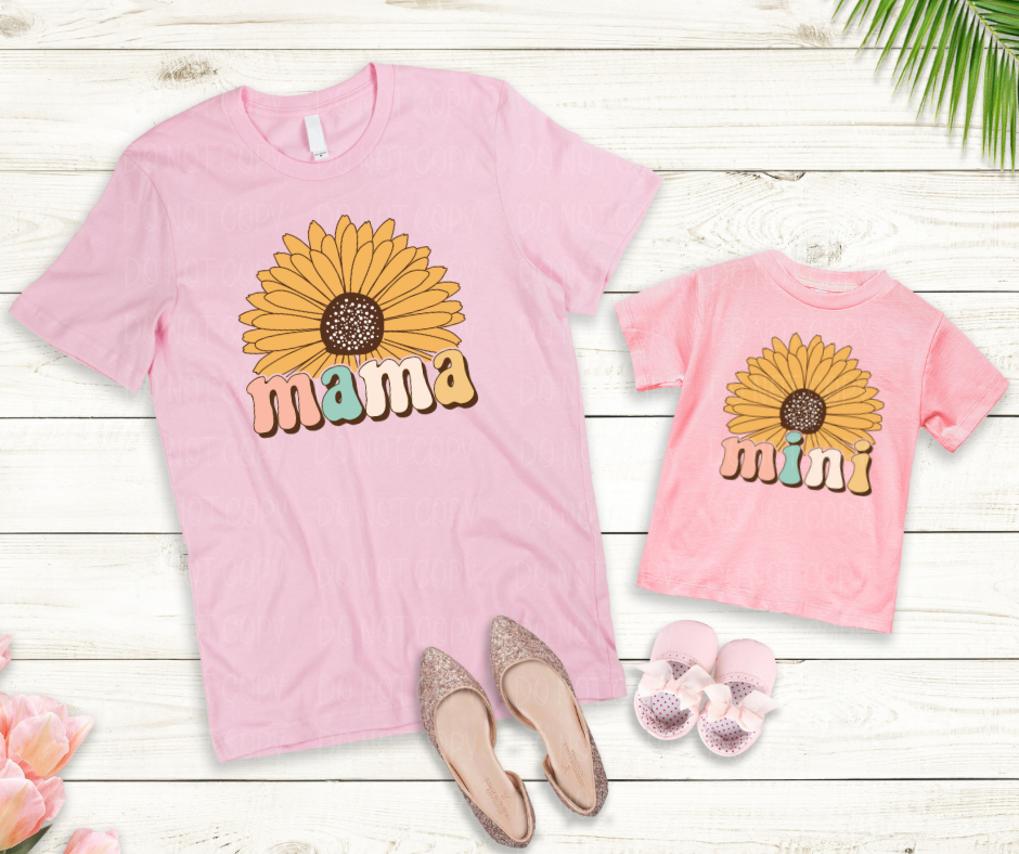 Mama OR Mini Sunflower *DREAM TRANSFER* DTF