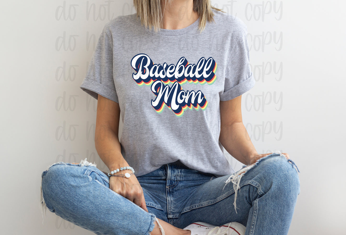 Retro baseball mom *DREAM TRANSFER* DTF