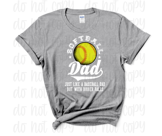 Softball dad *DREAM TRANSFER* DTF