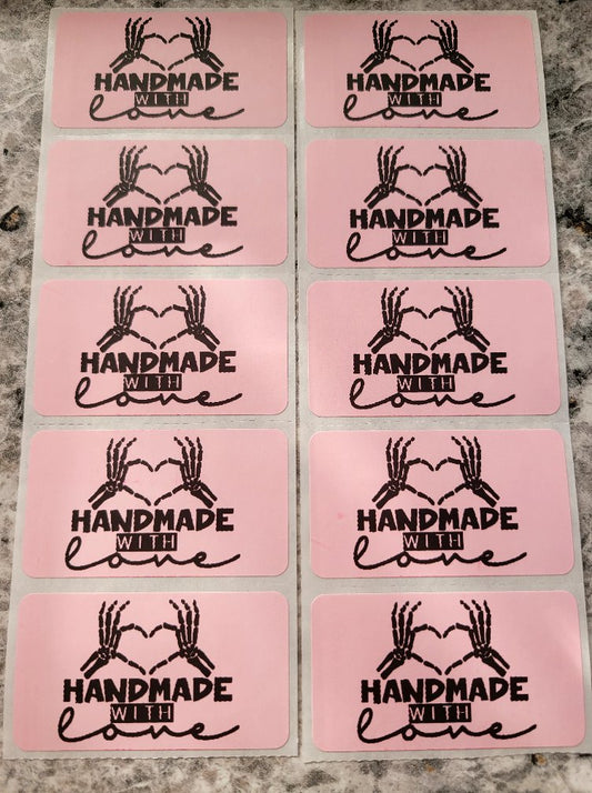 Handmade with love 50 OR 100 count