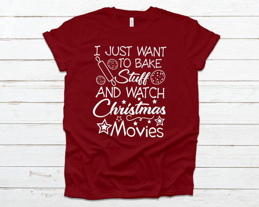 I just want to bake stuff and watch Christmas movies