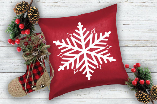 Snowflake- pillow size