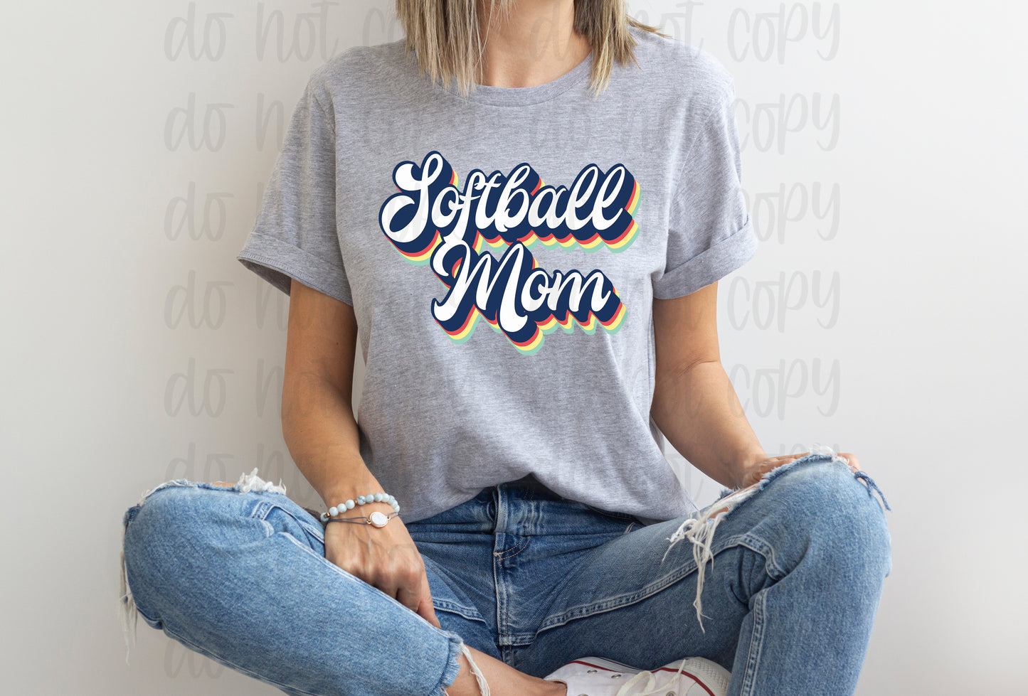 Retro softball mom *DREAM TRANSFER* DTF