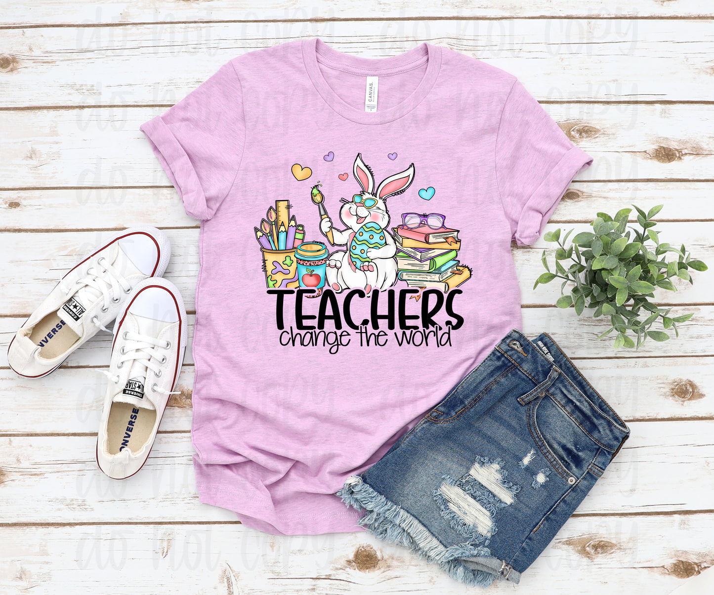 Teachers change the world Easter *DREAM TRANSFER* DTF