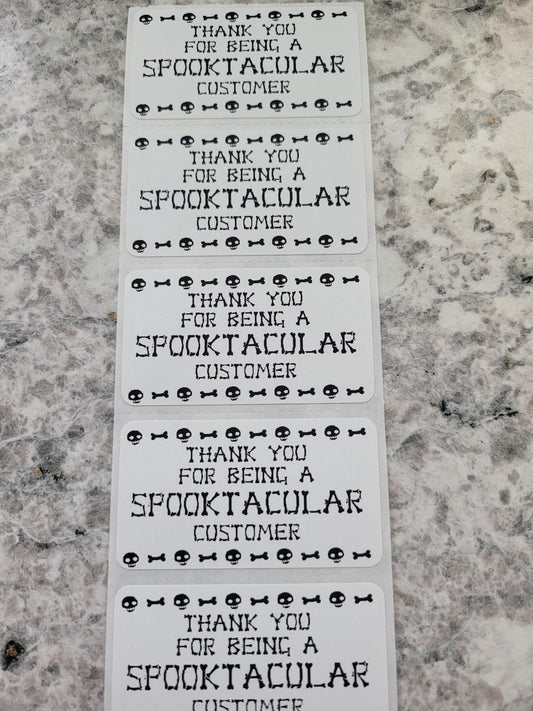 Thank you for being a Spooktacular customer Halloween 50 OR 100 count