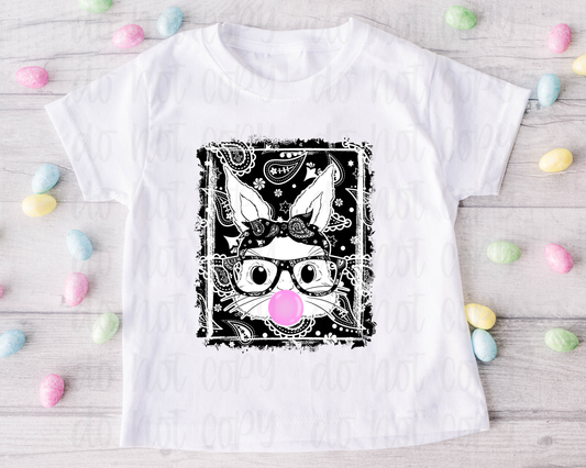 Bandana Easter bunny with gum *DREAM TRANSFER* DTF