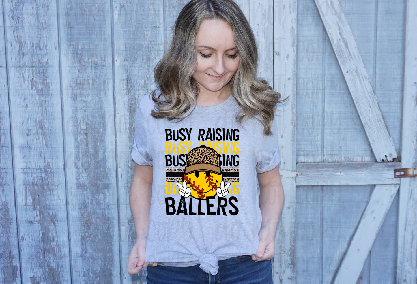 Busy raising ballers softball *DREAM TRANSFER* DTF