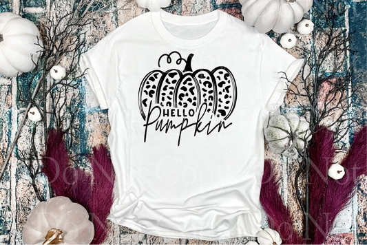 Hello pumpkin leopard *DREAM TRANSFER* DTF